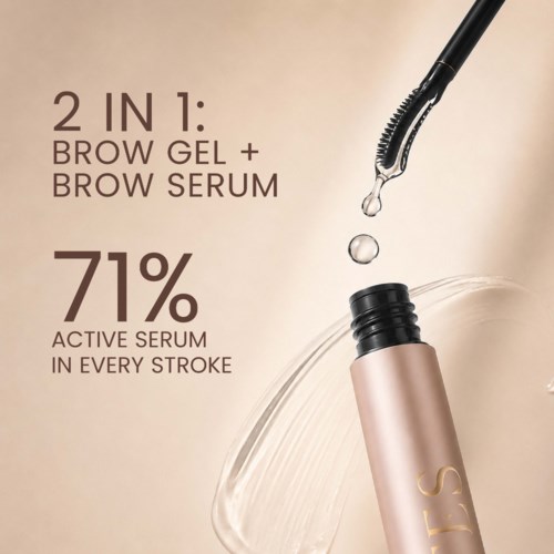 Сыворотка-гель для бровей Lenoites BrowLift Growth Serum Gel, 2 в 1 с фиксацией, 7 г — фото 3
