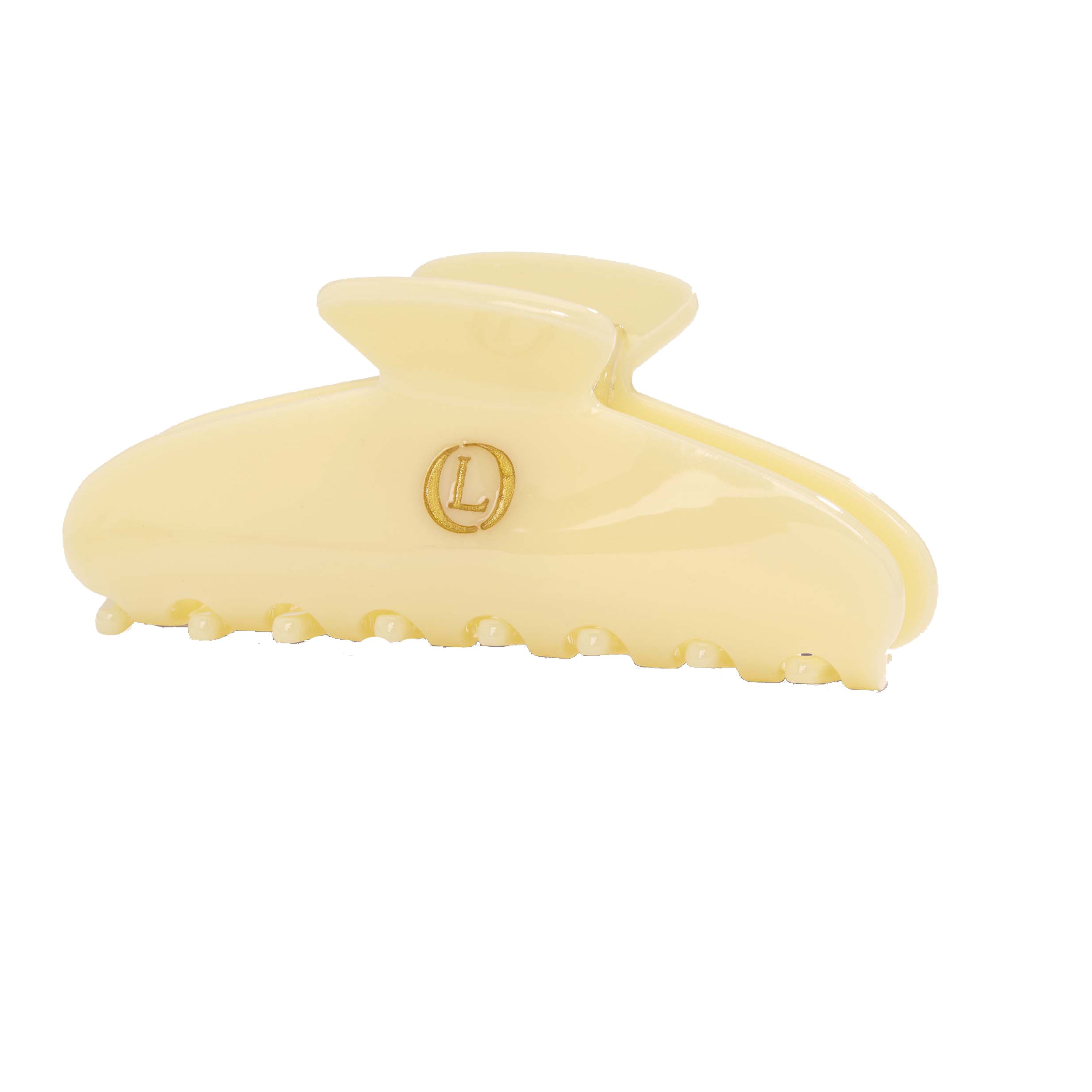 Lenoites Claw Clip Medium Limited Edition Butter yellow - 1 pcs