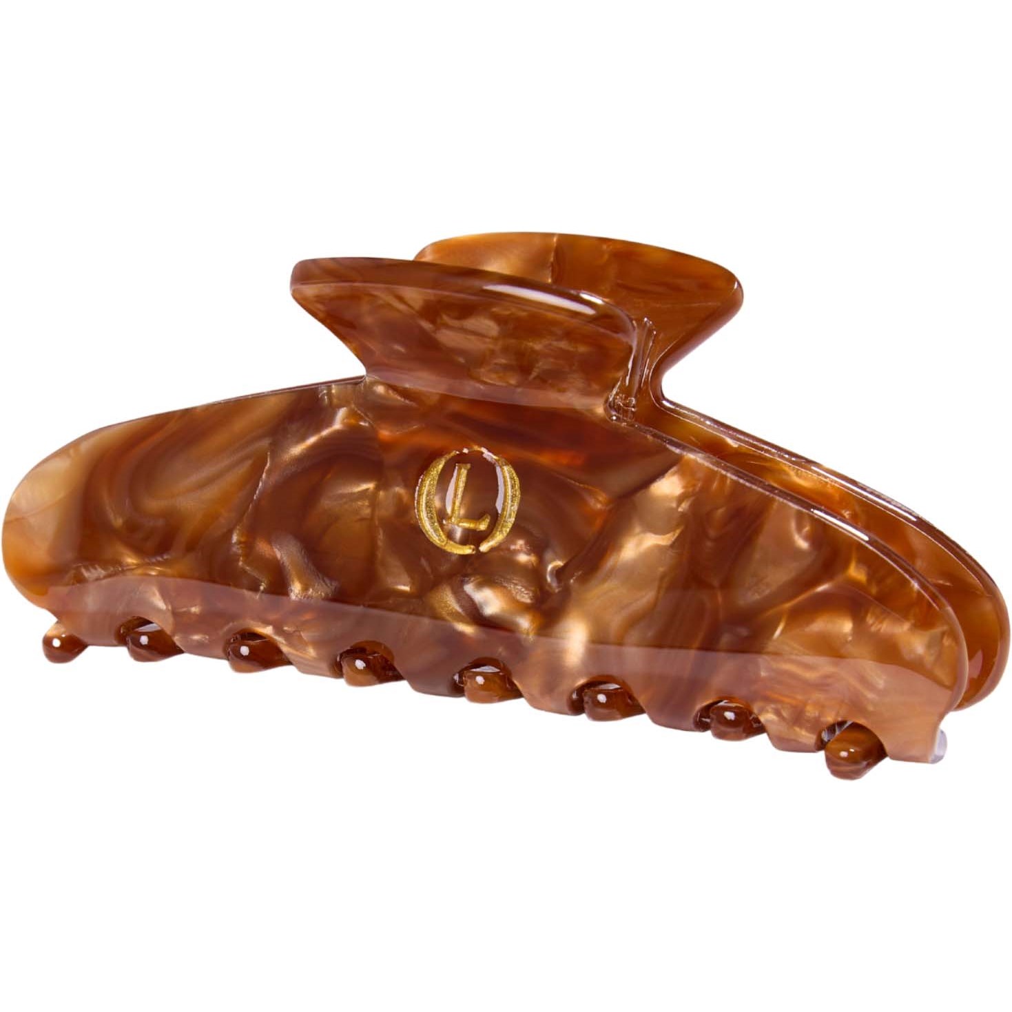 Lenoites Eco-Friendly Claw Clip Medium Cocoa Brown - 1 pcs