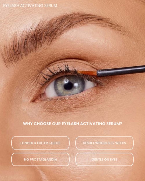 Сыворотка для ресниц Lenoites Eyelash Growth Serum, с биотином и пантенолом, 5 мл — фото 3