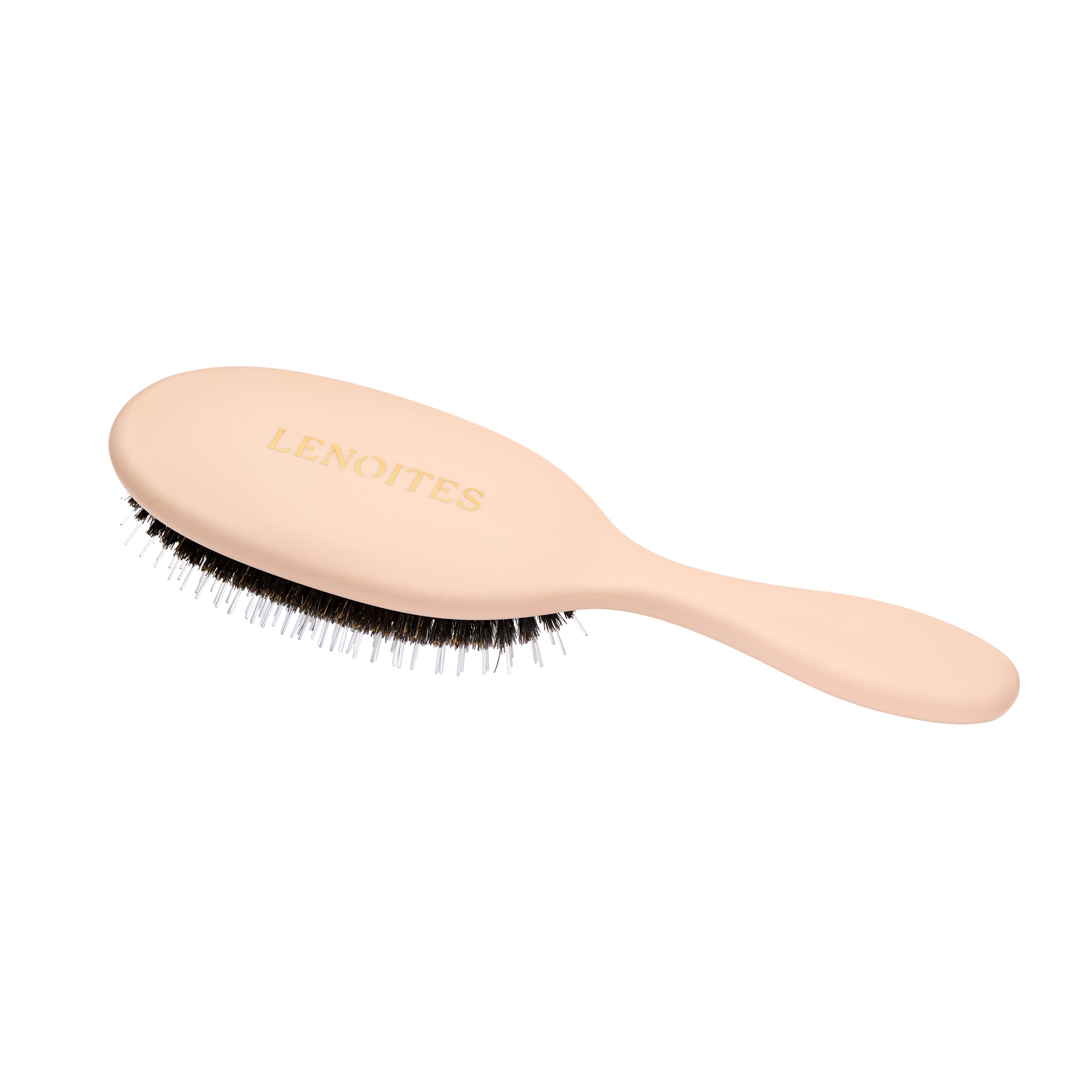Lenoites Hair Brush Wild Boar with pouch and cleaner tool - szczotka (obrázok 8)