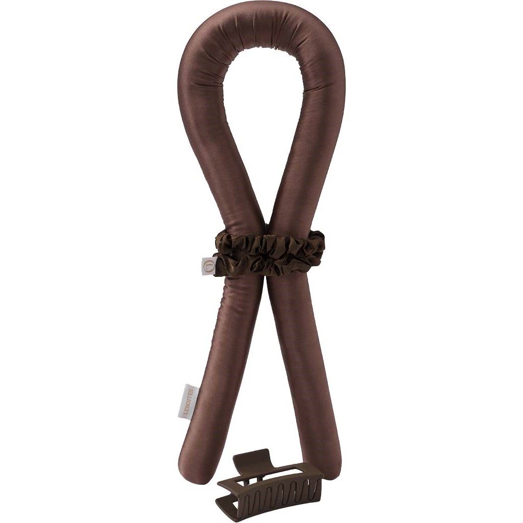 Lenoites Heatless Curls in Mulberry Silk Medium Brown - 1 pcs