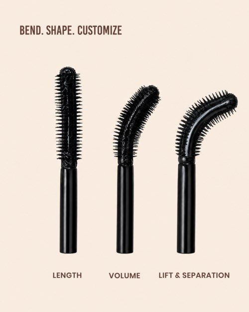 Тушь для ресниц Lenoites LashSculpt Serum Infused Mascara Black, с ухаживающей сывороткой, 8 мл — фото 3