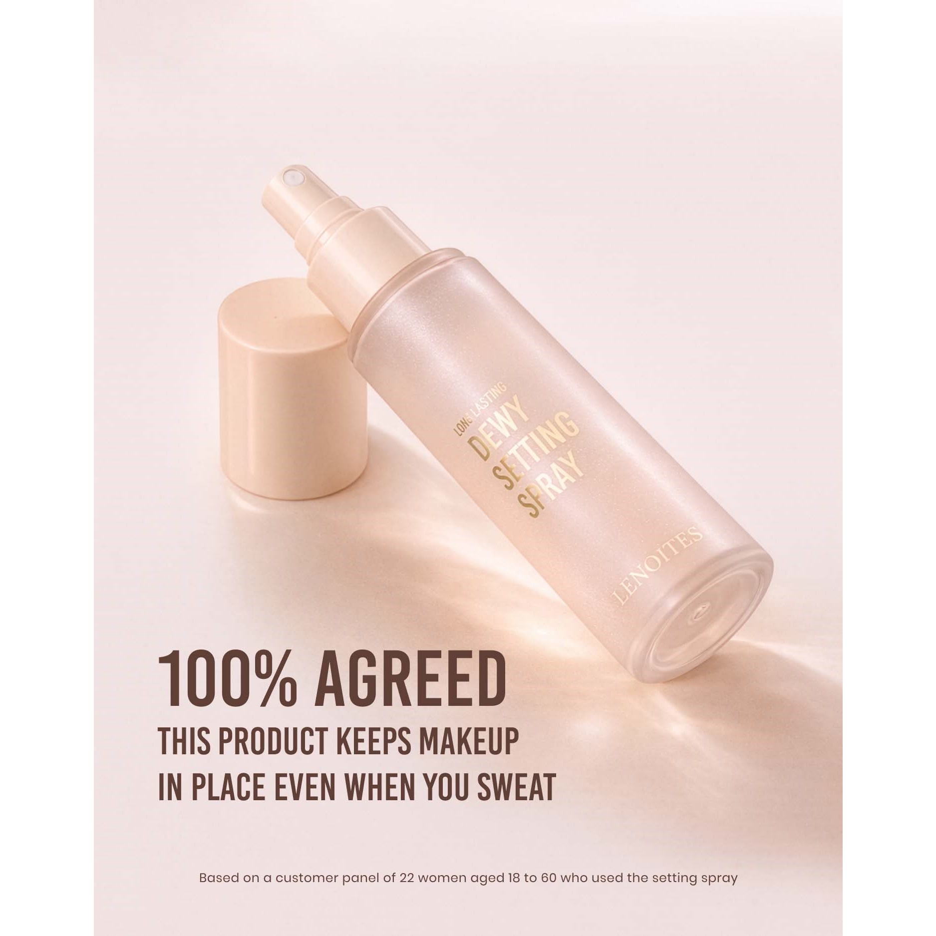 Lenoites Long Lasting Dewy Setting Spray 100 ml (obrázok 5)