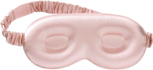 Lenoites Mulberry Silk Contour Sleep Mask Pearl
