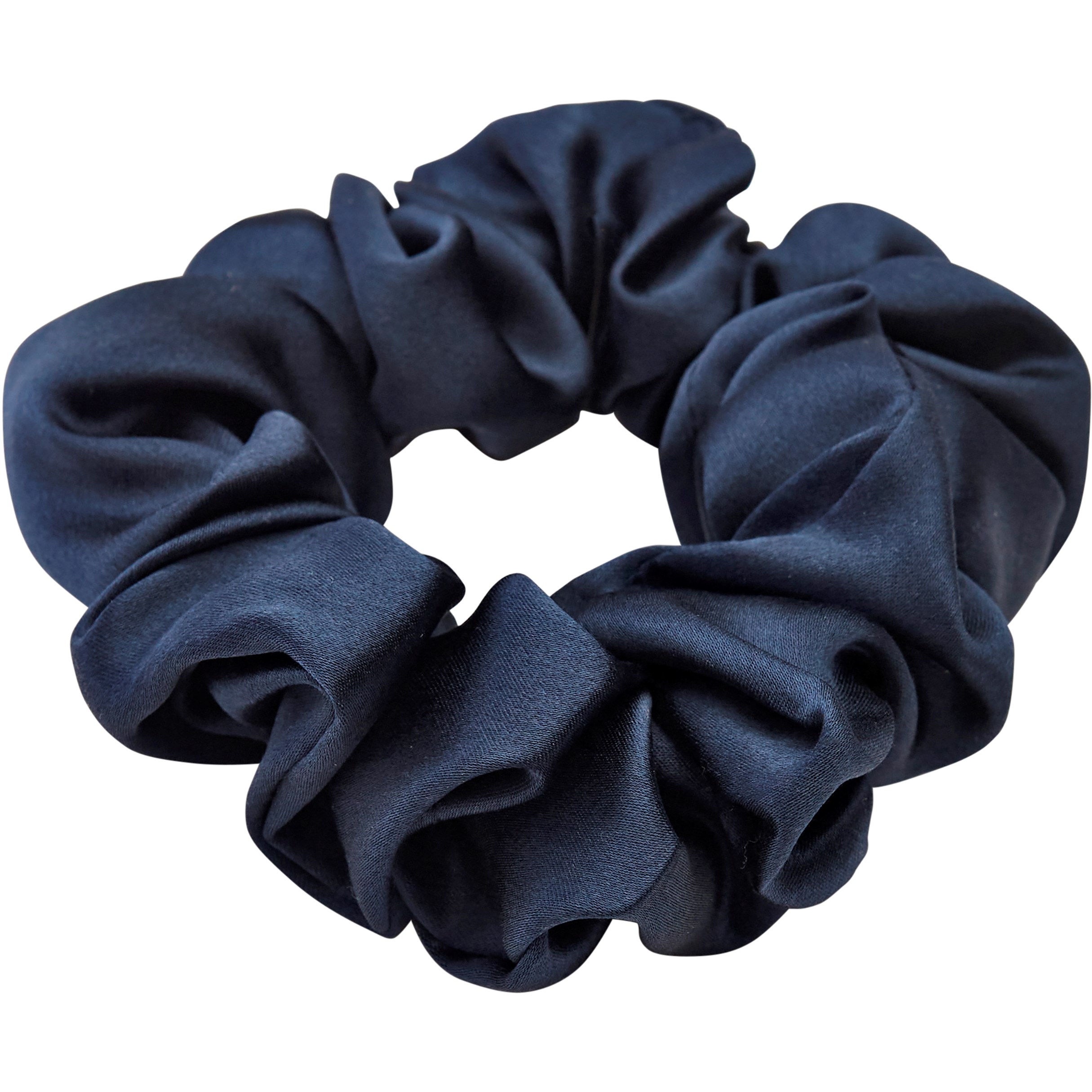 Produktfoto för Lenoites Mulberry Silk Scrunchie Blue