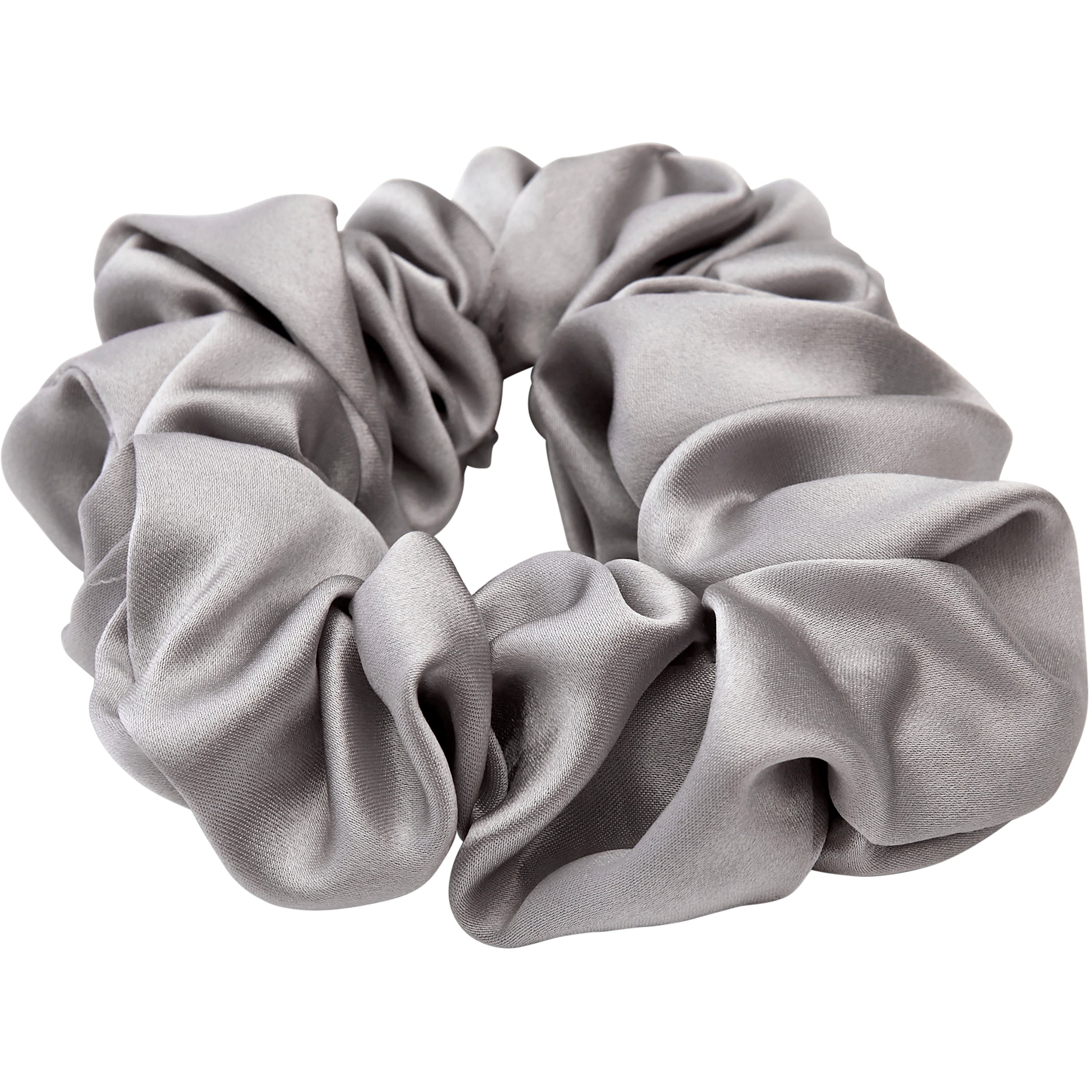 Produktfoto för Lenoites Mulberry Silk Scrunchie Grey