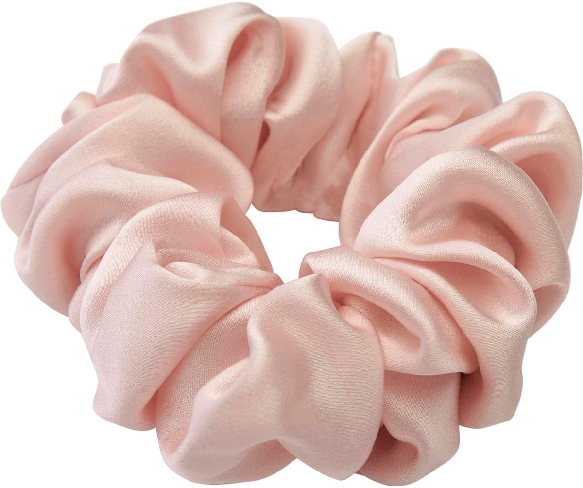 Lenoites Mulberry Silk Scrunchie Pearly