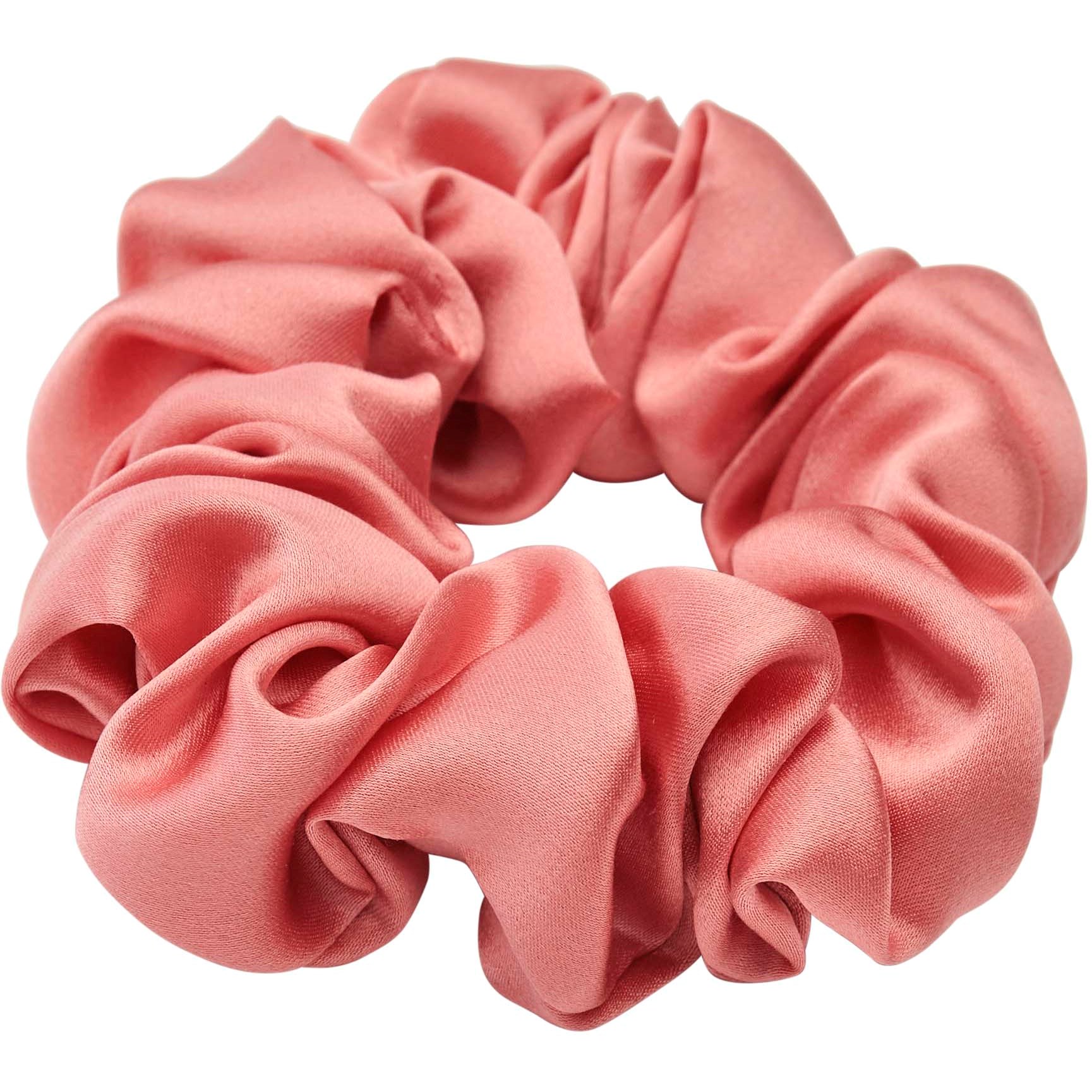 Lenoites Mulberry Silk Scrunchie Pink billede