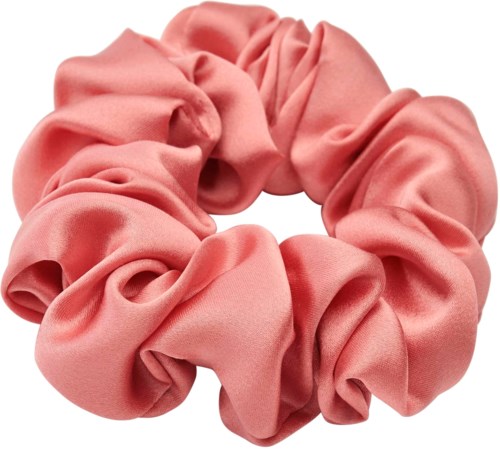 Lenoites Lenoites Mulberry Silk Scrunchie Pink