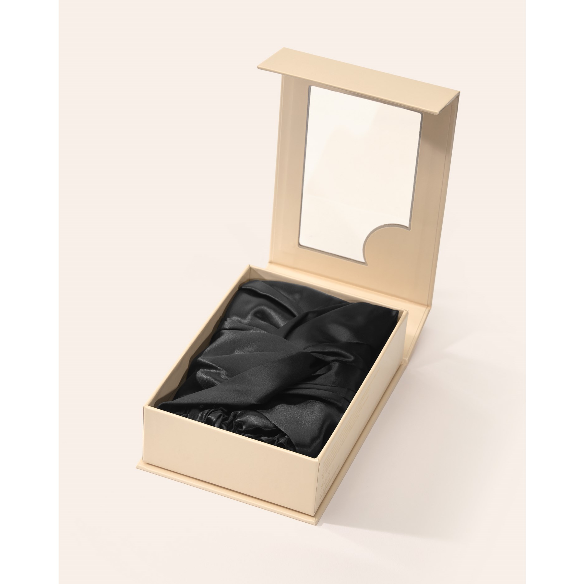 Lenoites Mulberry Silk Sleeping Cap Black (obrázok 6)