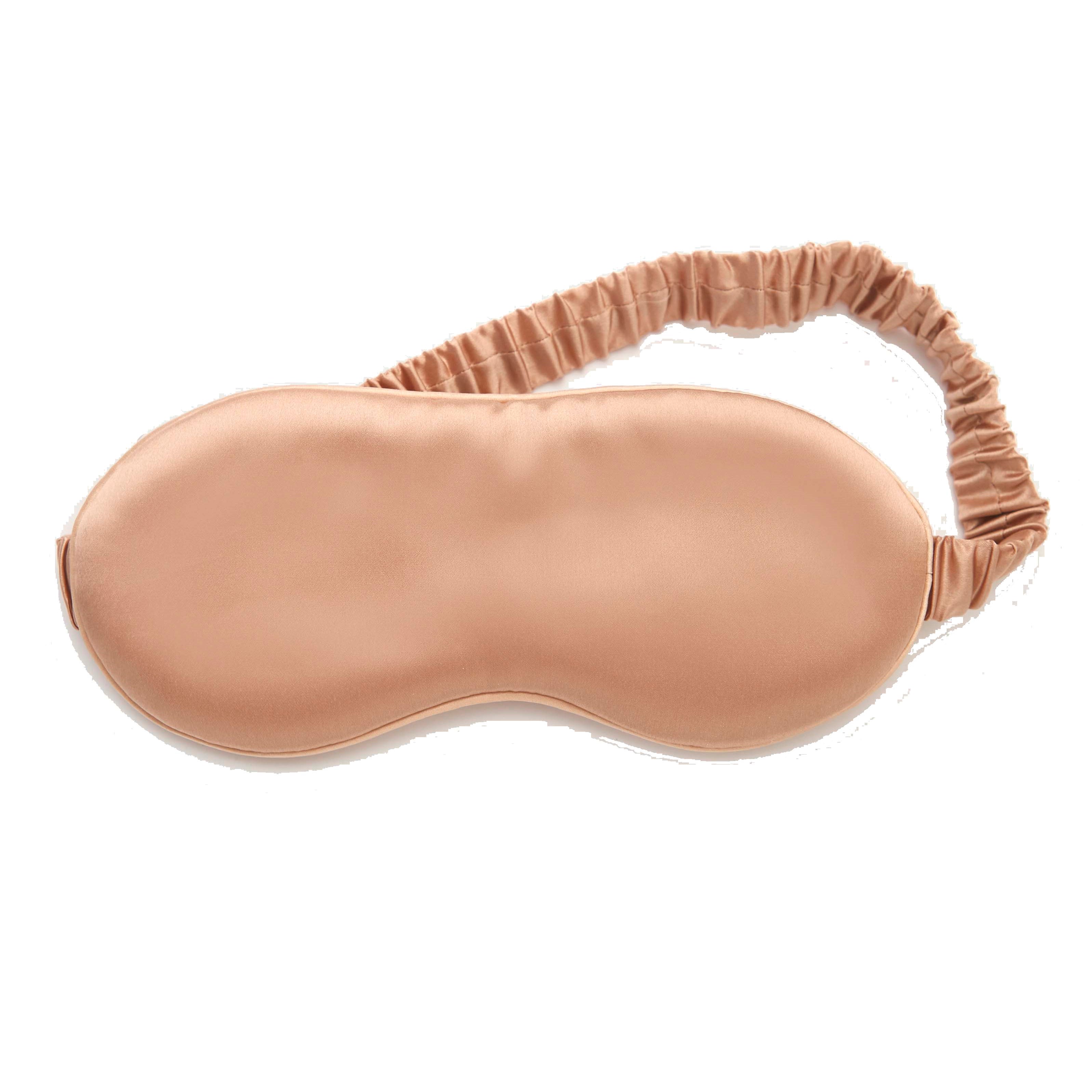 Läs mer om Lenoites Mulberry Sleep Mask with Pouch Rosegold