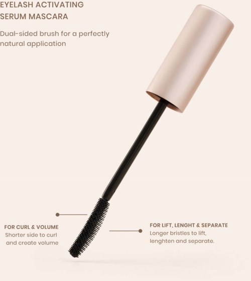 Тушь для ресниц Lenoites PowerLash Growth Serum Mascara Black, с сывороткой для ресниц, 8 мл — фото 3