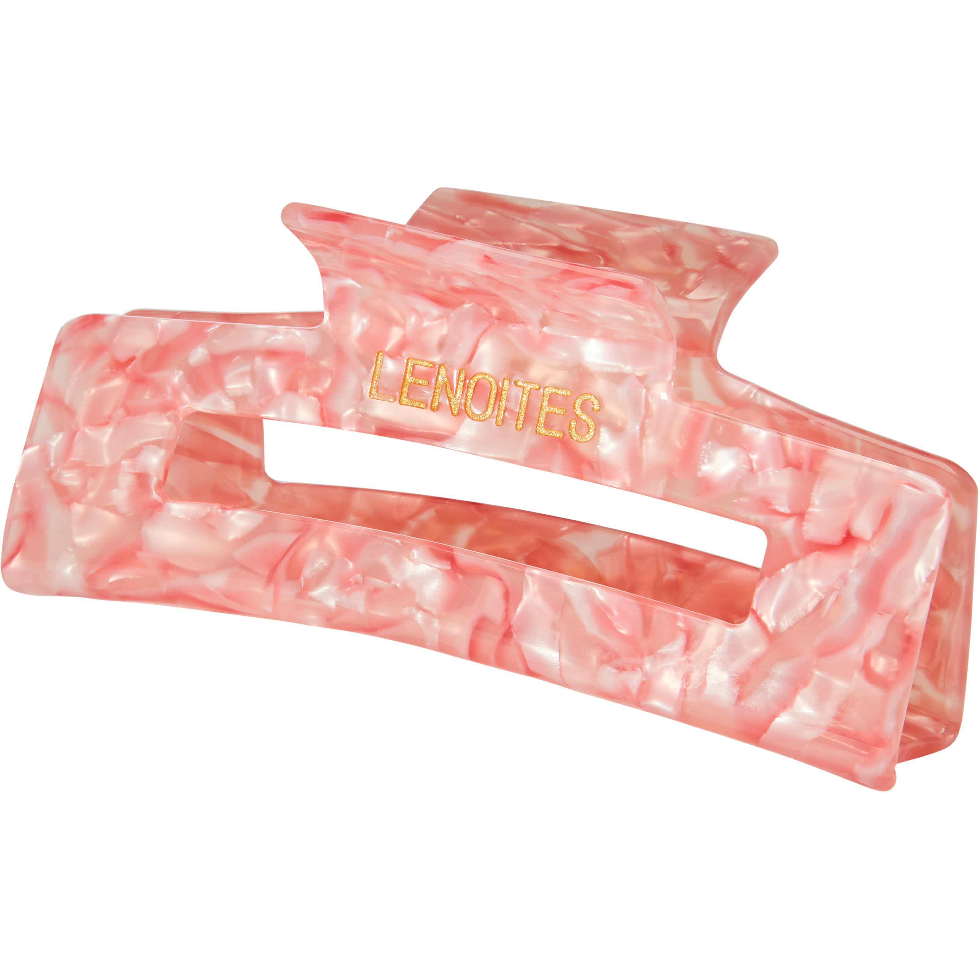 Lenoites Premium Eco-Friendly Hair Claw Candy Pink billede