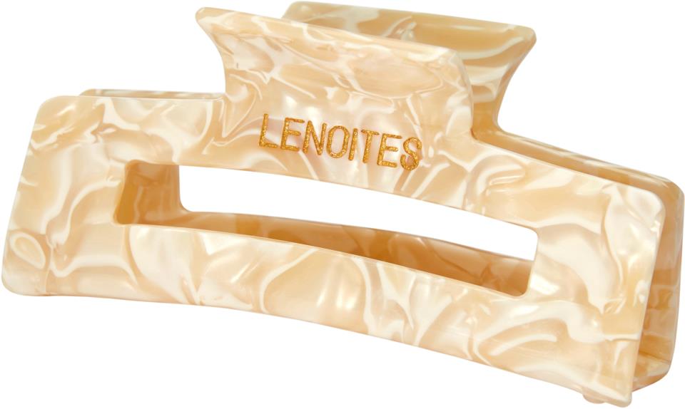 Lenoites Premium Eco-Friendly Hair Claw Champagne Pearl