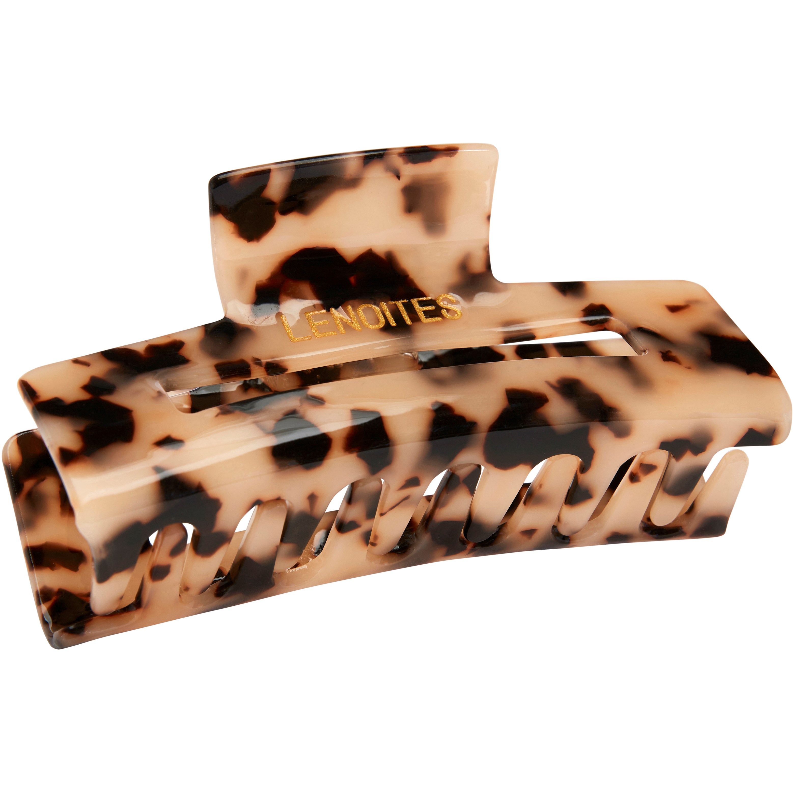 Alternativ bild 1 för Lenoites Premium Eco-Friendly Hair Claw Nude Leopard