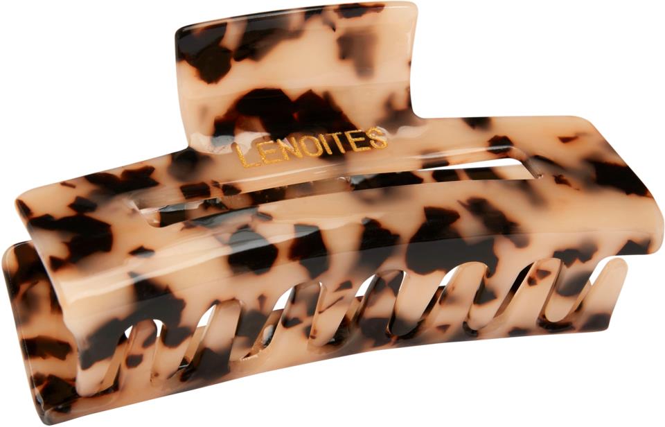 Lenoites Premium Eco-Friendly Hair Claw Nude Leopard