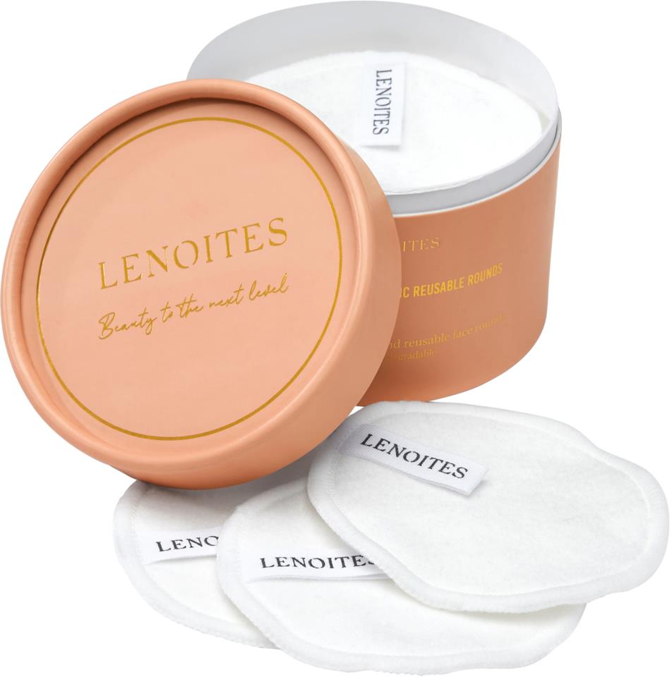 Lenoites Pure Premium Organic Reusable Rounds 14 st