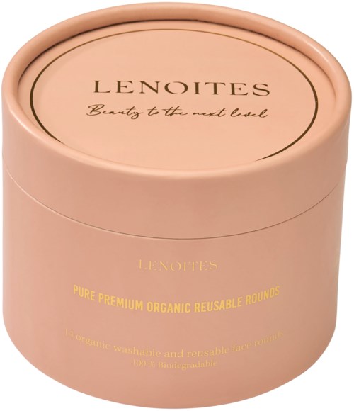 Многоразовые диски для снятия макияжа Lenoites Pure Premium Organic Reusable Rounds, 14 шт — фото 4