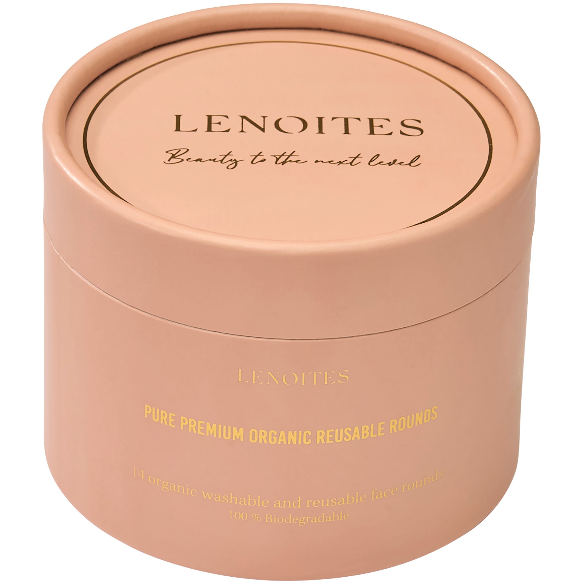 Lenoites Pure Premium Organic Reusable Rounds - bawełniane płatki wiel (obrázok 4)