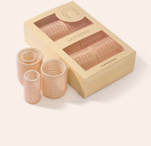 Lenoites Lenoites Self Grip Hair Rollers 16-Pack