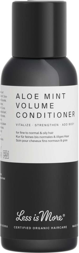 Less is More Organic Aloe Mint Volume Conditioner Travel Size 50 ml