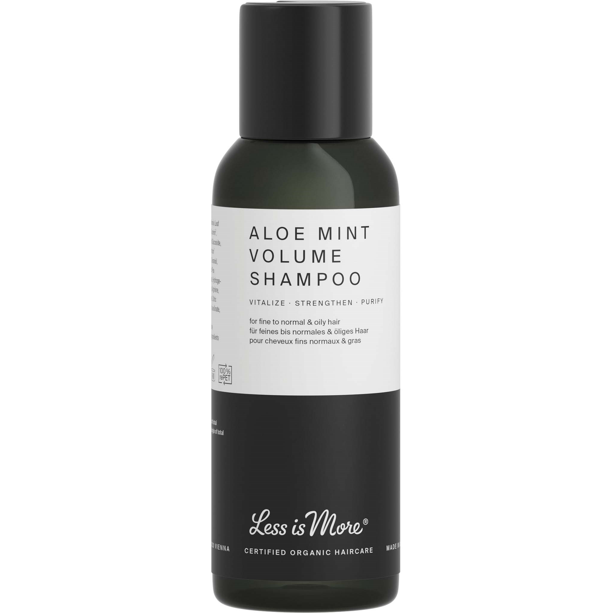 Bilde av Less Is More Organic Aloe Mint Volume Shampoo Travel Size 50 Ml