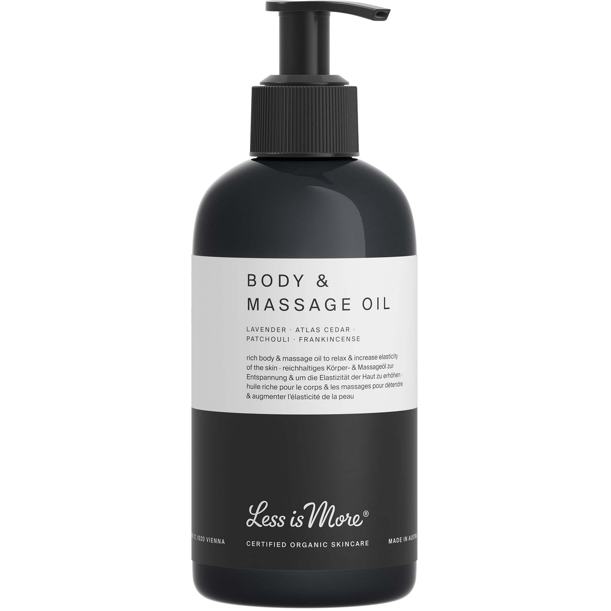 Bilde av Less Is More Organic Body & Massage Oil Lavender 250 Ml