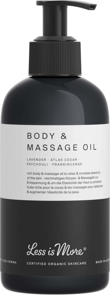 Less is More Organic Body & Massage Oil Lavender 250 ml