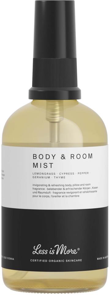 Less is More Organic Body & Room Mist Lemongrass 100 ml