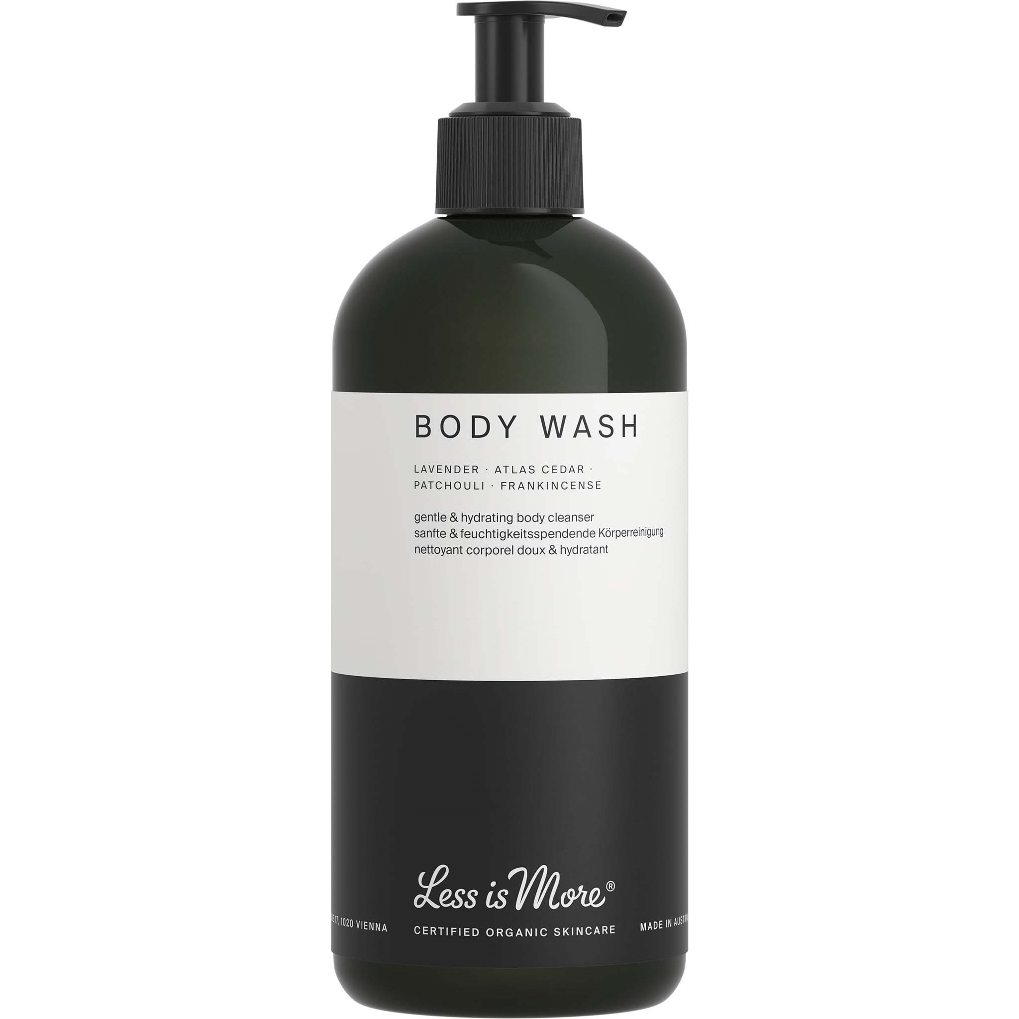 Bilde av Less Is More Organic Body Wash Lavender Eco Size 500 Ml
