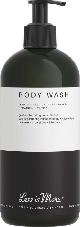 Less is More Organic Body Wash Lemongrass Eco Size 500 ml