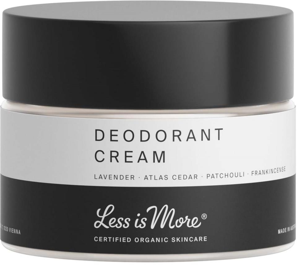 Less is More Organic Deodorant Cream 50 ml