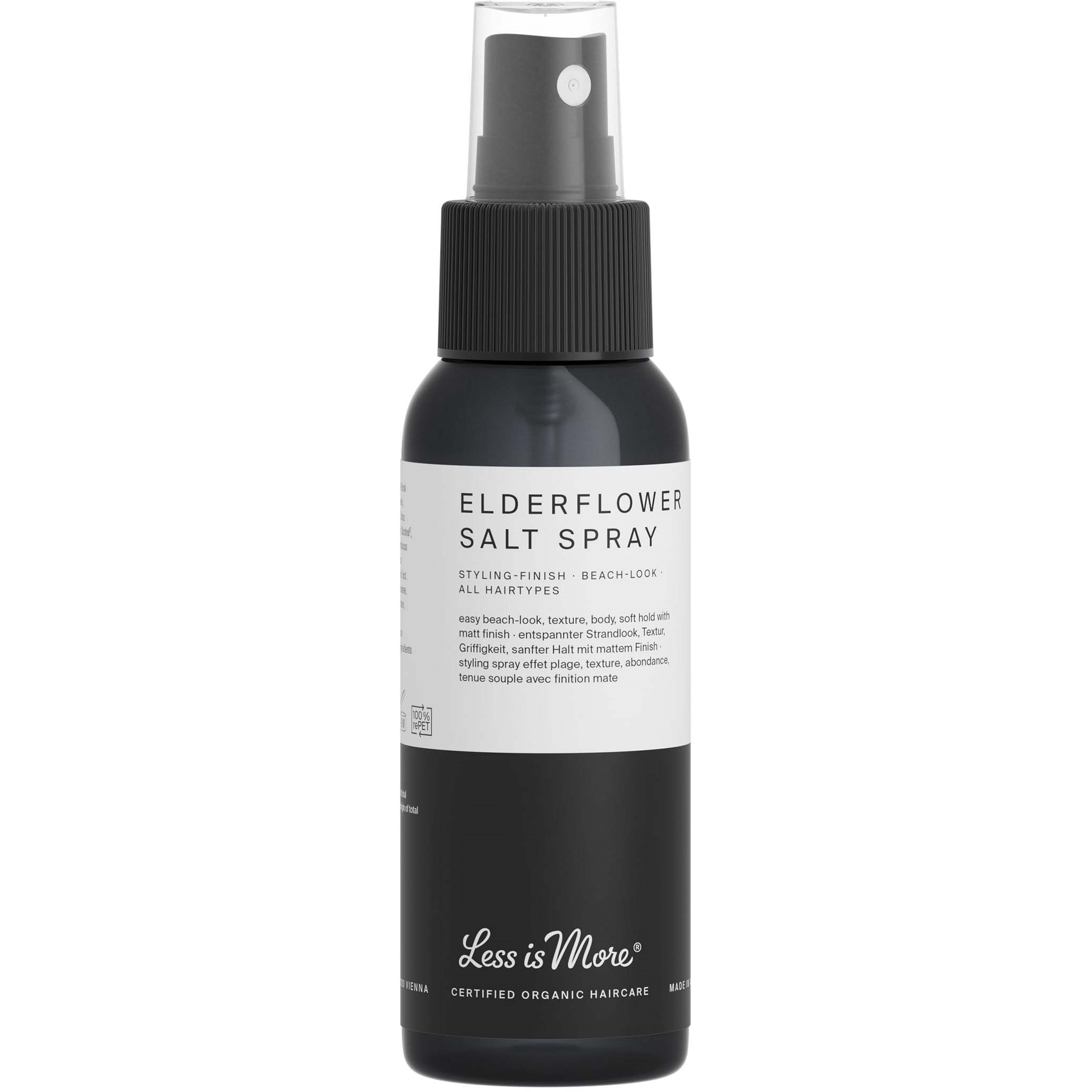 Bilde av Less Is More Organic Elderflower Salt Spray Travel Size 50 Ml