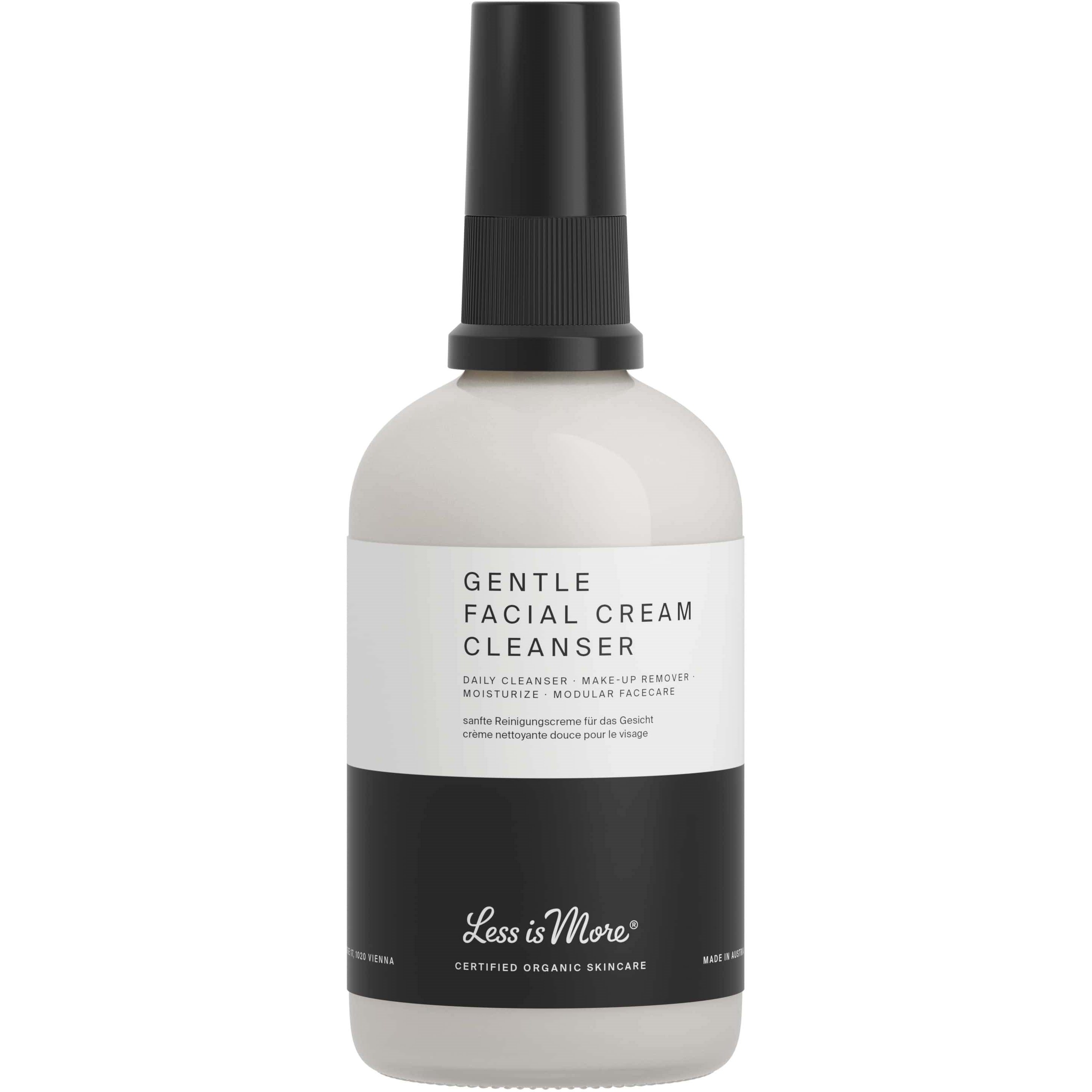 Bilde av Less Is More Organic Gentle Facial Cream Cleanser 100 Ml