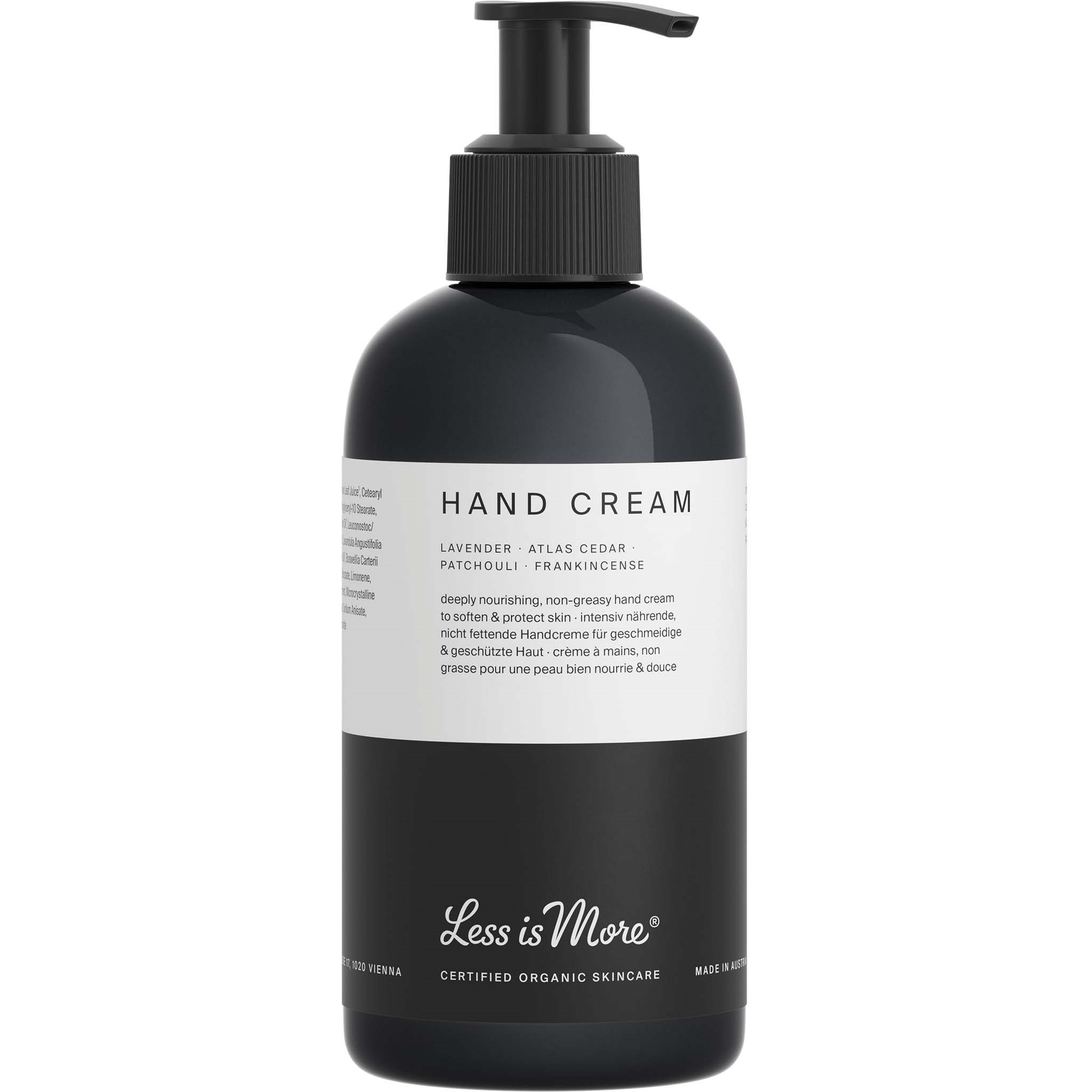 Bilde av Less Is More Organic Hand Cream Lavender 250 Ml