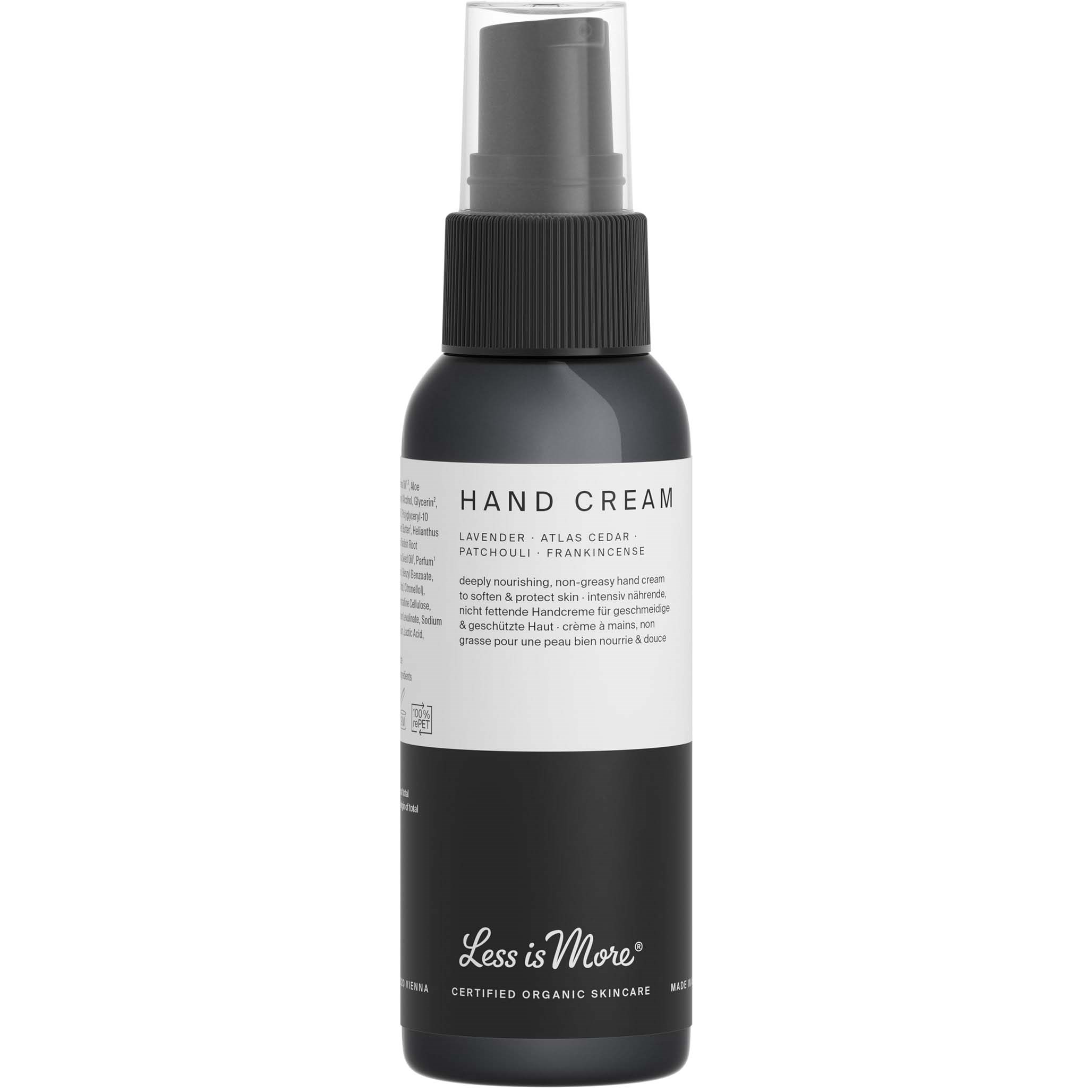 Bilde av Less Is More Organic Hand Cream Lavender Travel Size 50 Ml