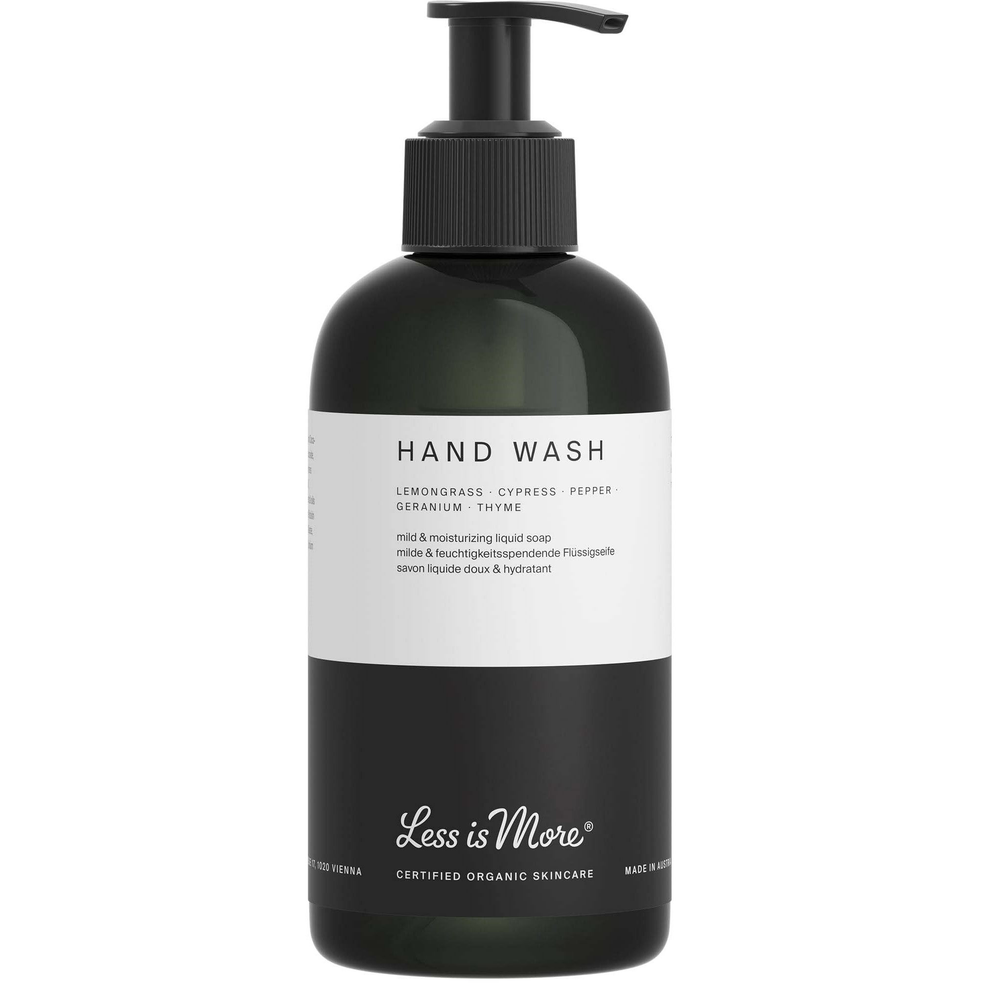 Bilde av Less Is More Organic Hand Wash Lemongrass 250 Ml
