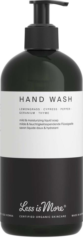 Less is More Organic Hand Wash Lemongrass Eco Size 500 ml