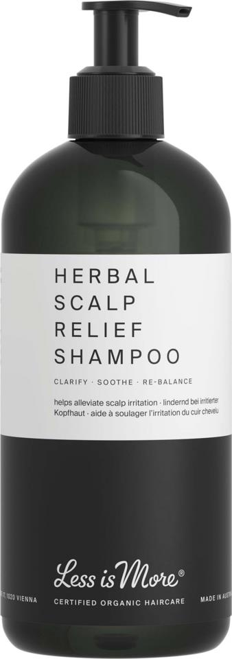 Less is More Organic Herbal Scalp Relieve Shampoo Eco Size 500 ml