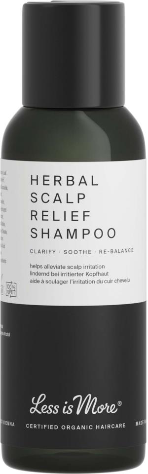 Less is More Organic Herbal Scalp Relieve Shampoo Travel Size 50 ml
