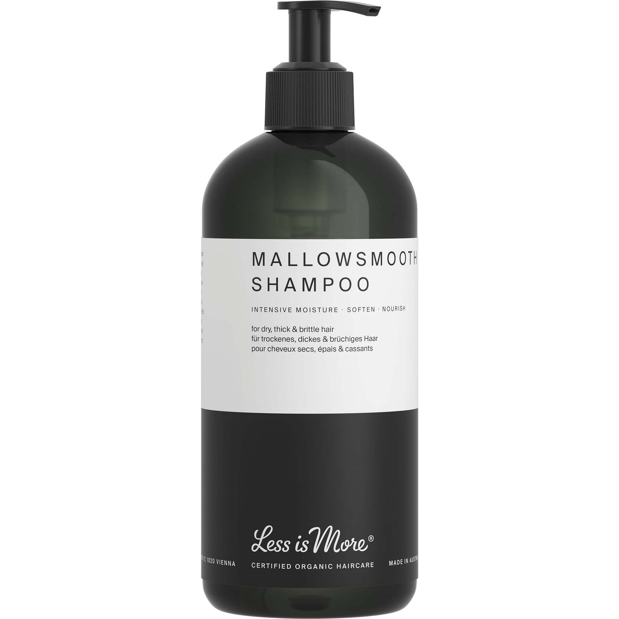 Bilde av Less Is More Organic Mallowsmooth Shampoo Eco Size 500 Ml