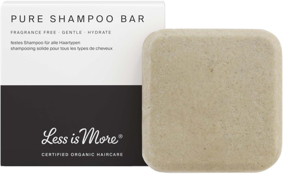 Less is More Organic Pure Shampoo Bar 60 g