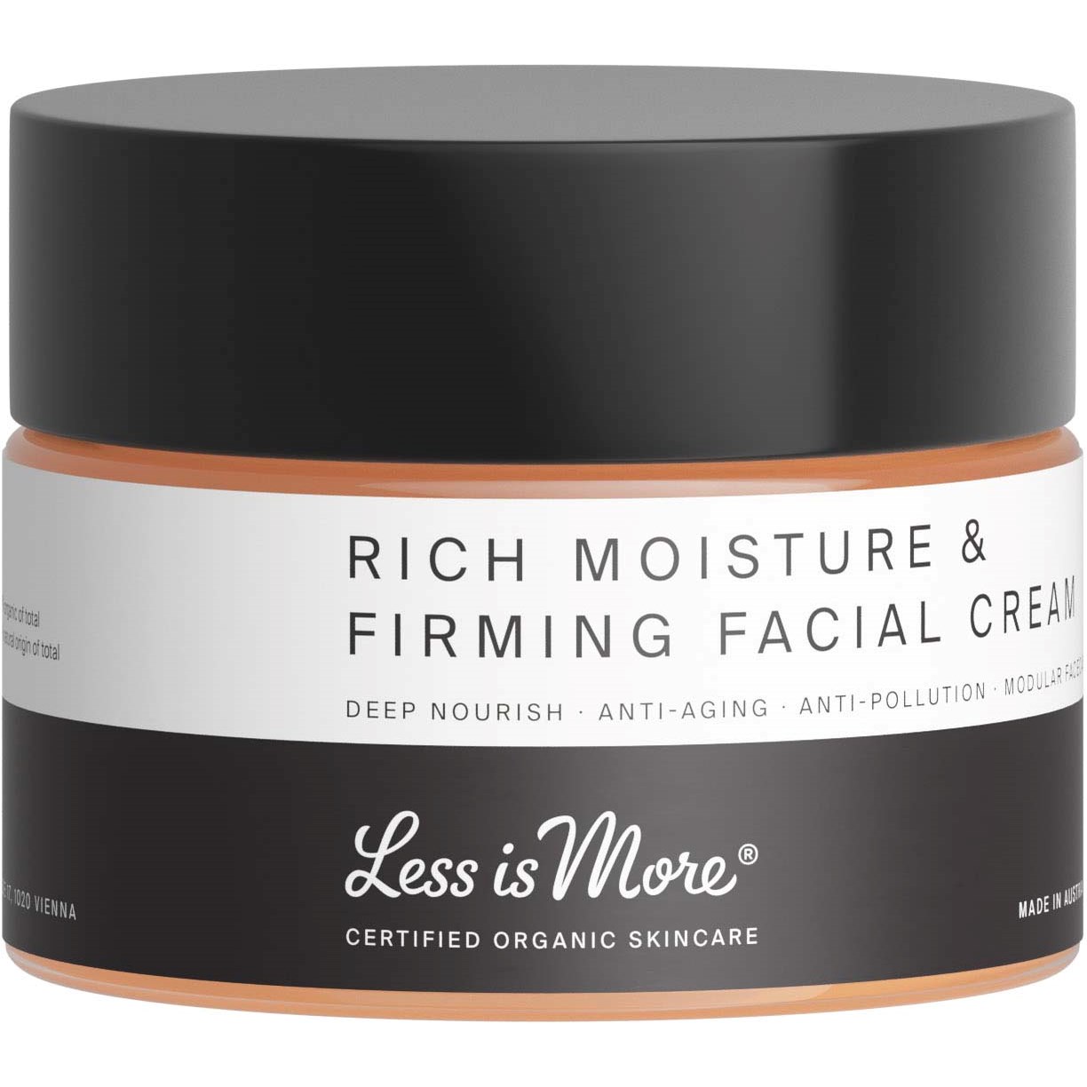 Bilde av Less Is More Organic Rich Moisture & Firming Facial Cream 50 Ml