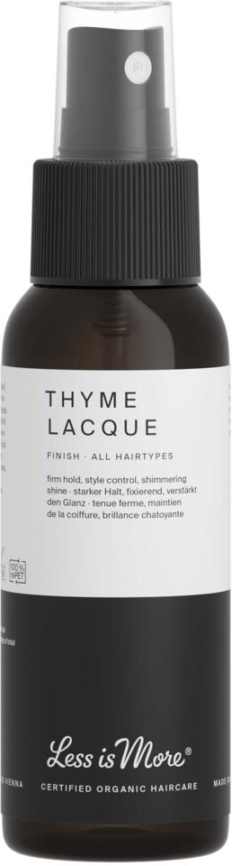 Less is More Organic Thyme Lacque Travel Size 50 ml