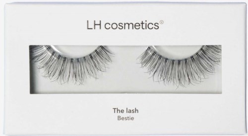 Pudełko sztucznych rzęs marki 'BH cosmetics' z dwoma parami, nazwanymi 'The lash Bestie.'