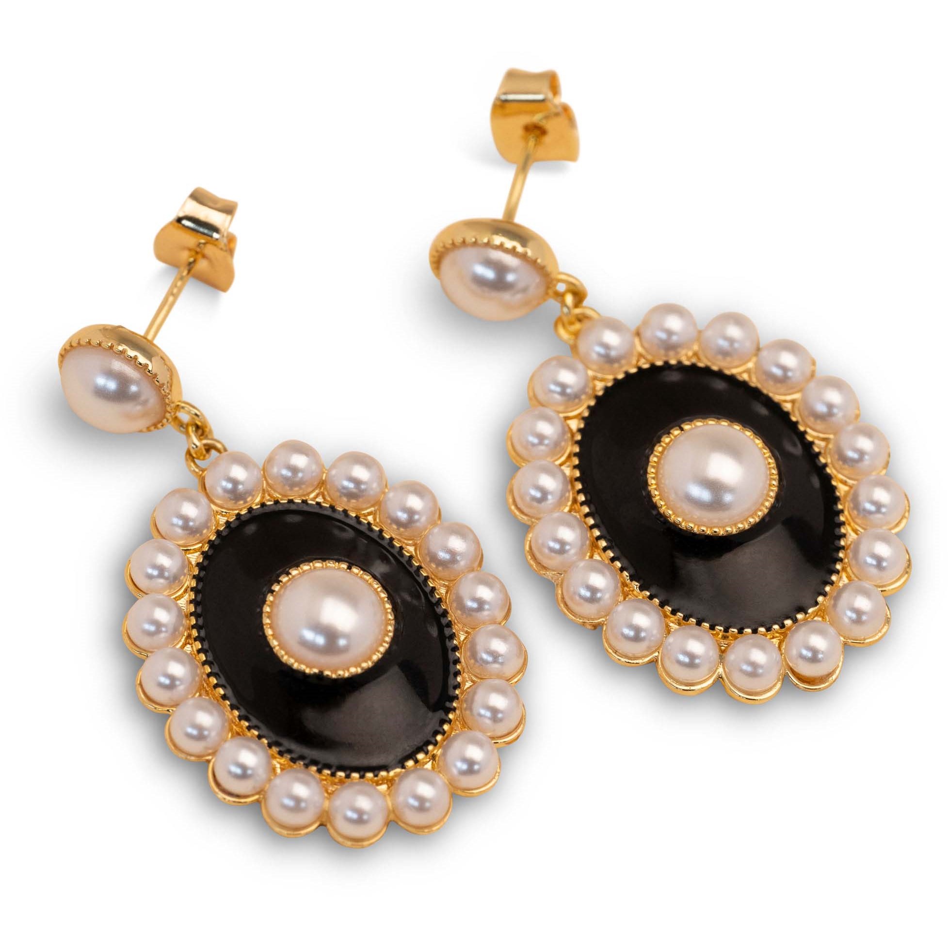 Lily and Rose Anais earrings - Noir