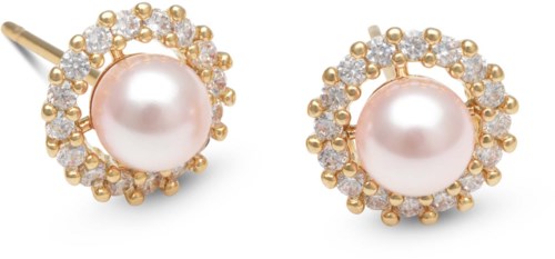 Lily and Rose Colette pearl stud earrings Rosaline