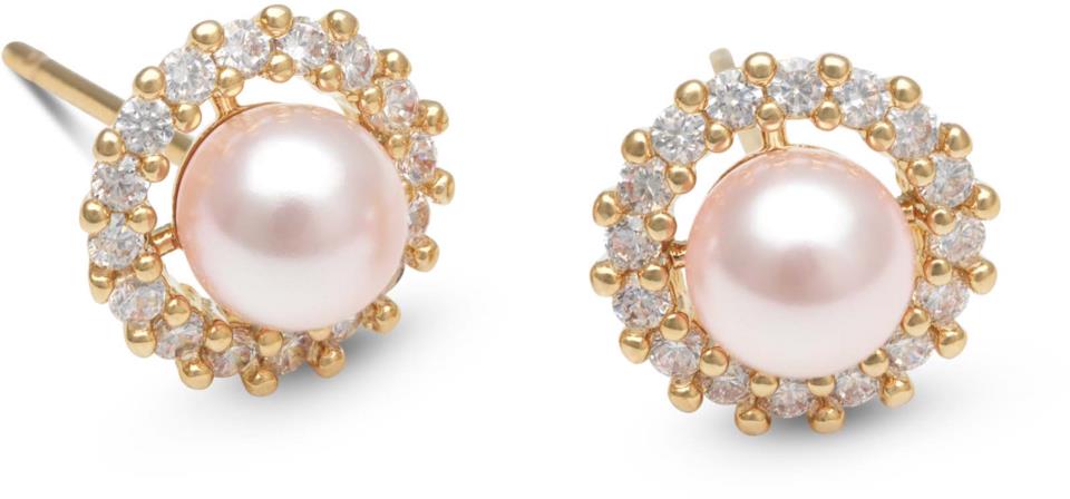 Lily and Rose Colette pearl stud earrings - Rosaline
