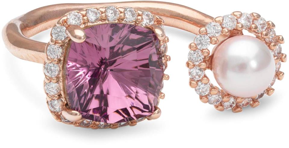 Lily and Rose Colette ring Amethyst pink - Main Image